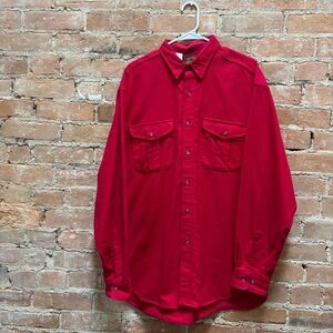 $50 Vintage 90s Eddie Bauer Flannel Type Shirt